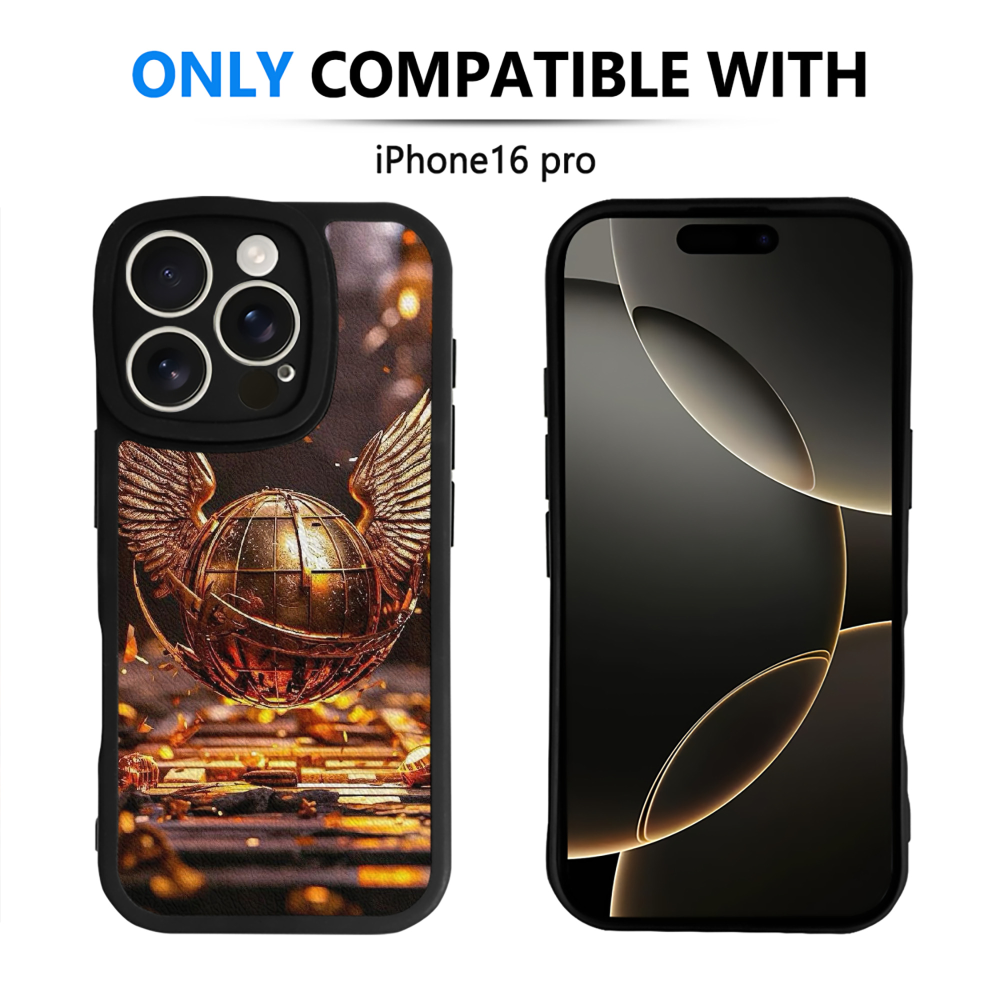 （画像用） Harry Potter ハリー・ポッターシリーズ 【iPhone 16シリーズ対応】シリコンスマホケース（レザー調） 材質：シリコン